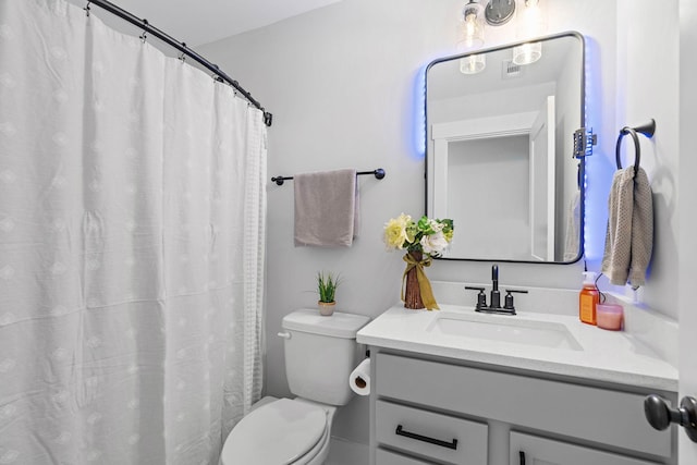 1003 Autumn Ridge Ct, Spring Hill, TN 37174 - bathroom with vanity and a shower with curtain