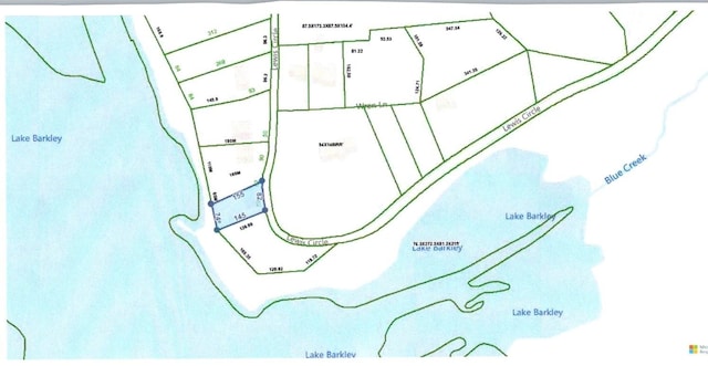 211 Lewis Cir, Dover, TN 37058 - map of parcels