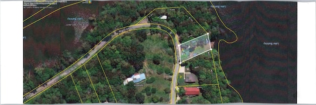 211 Lewis Cir, Dover, TN 37058 - aerial view of property's location featuring property parcel outlined