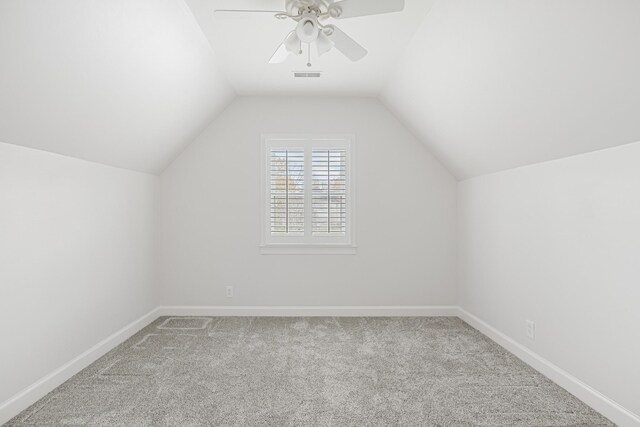 324 Julianna Cir, Franklin, TN 37064 - bonus room with carpet floors, a ceiling fan, and vaulted ceiling