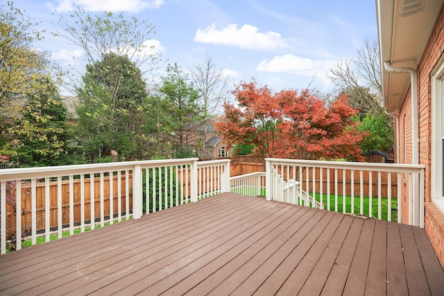 324 Julianna Cir, Franklin, TN 37064 - view of wooden deck