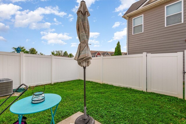 414 Manor Row, Pleasant View, TN 37146 - view of fenced backyard