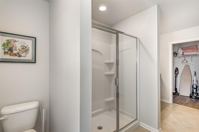 414 Manor Row, Pleasant View, TN 37146 - full bathroom with a stall shower and tile patterned flooring