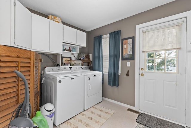 70 Nancy Ave, Cadiz, KY 42211 - laundry room featuring washing machine and clothes dryer and cabinet space