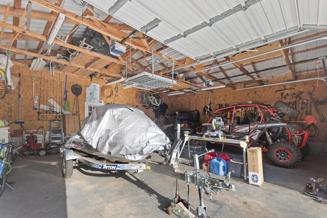 70 Nancy Ave, Cadiz, KY 42211 - garage featuring a garage door opener