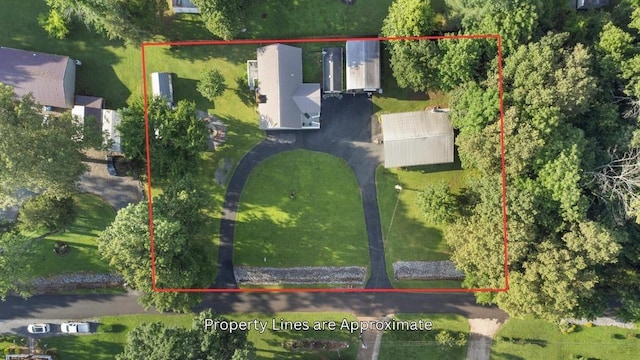 70 Nancy Ave, Cadiz, KY 42211 - view of property location with property boundaries highlighted
