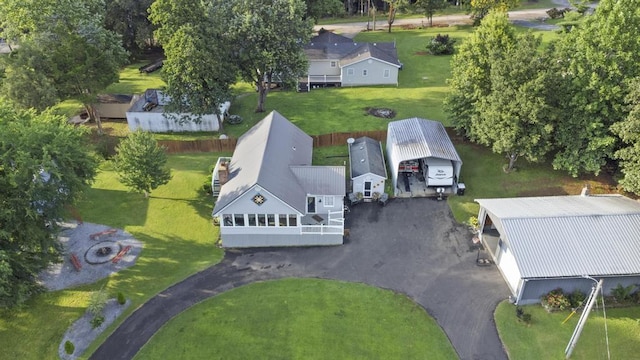 70 Nancy Ave, Cadiz, KY 42211 - view from above of property