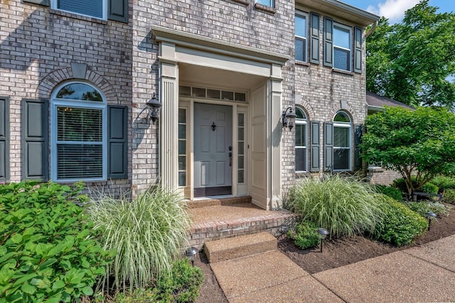 206 Stillcreek Dr, Franklin, TN 37064 - property entrance with brick siding