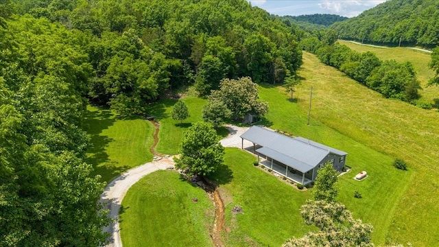 49 Je Sartain Rd, Manchester, TN 37355 - view of subject property with a heavily wooded area