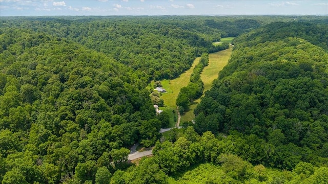 49 Je Sartain Rd, Manchester, TN 37355 - drone / aerial view of a heavily wooded area