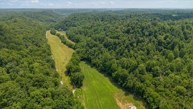 49 Je Sartain Rd, Manchester, TN 37355 - aerial view of a heavily wooded area