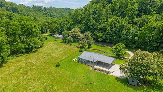 49 Je Sartain Rd, Manchester, TN 37355 - view from above of property featuring a forest