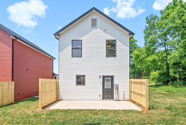 198 Cave St Unit C, Clarksville, TN 37042 - rear view of house featuring a patio