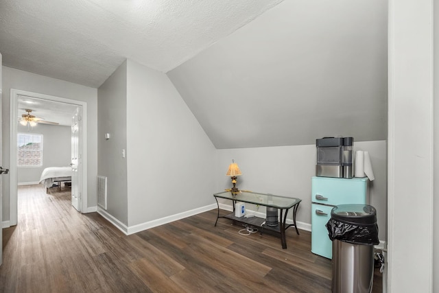 229 Wellington Way, Smyrna, TN 37167 - bonus room featuring wood finished floors, lofted ceiling, and a textured ceiling
