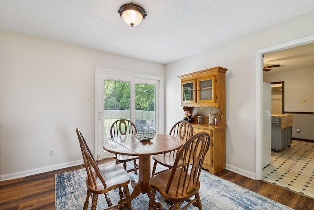 1651 Caughran Rd, Lewisburg, TN 37091 - dining space with wood finished floors