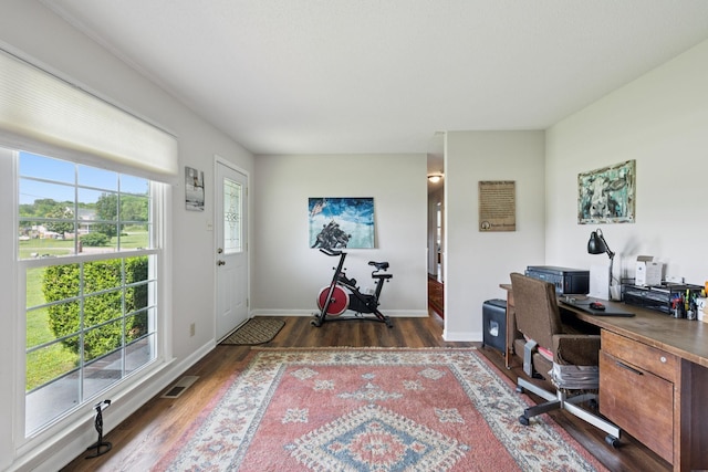 1651 Caughran Rd, Lewisburg, TN 37091 - office space featuring wood finished floors and baseboards