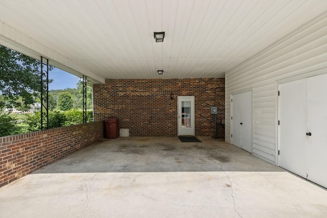 1651 Caughran Rd, Lewisburg, TN 37091 - view of patio featuring an attached carport