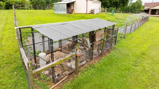 3037 Tunnel Rd, Westmoreland, TN 37186 - view of yard with an outdoor structure