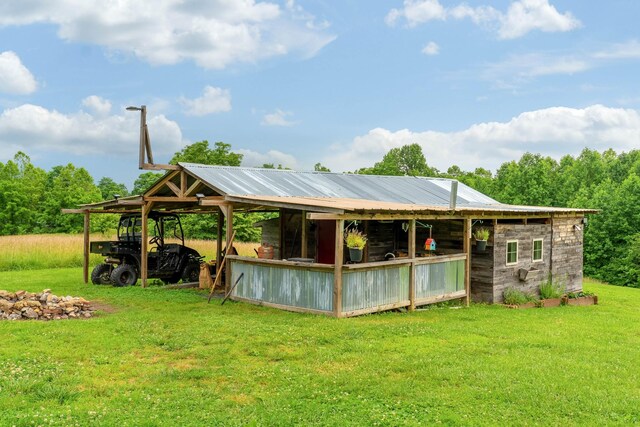3037 Tunnel Rd, Westmoreland, TN 37186 - view of pool featuring a lawn