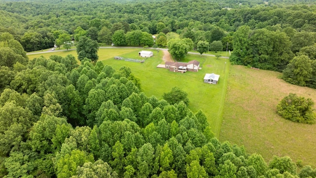 3037 Tunnel Rd, Westmoreland, TN 37186 - overview of rural landscape featuring a forest