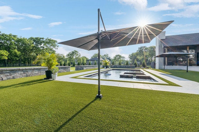 1485 Harrison Rd, Murfreesboro, TN 37128 - view of grassy yard