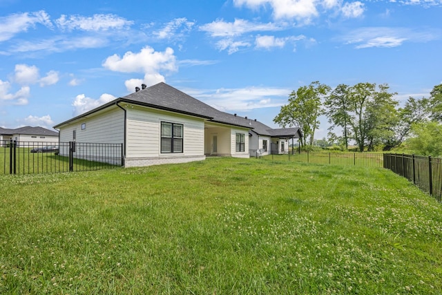 1055 Wittys Way, Clarksville, TN 37043 - rear view of house with a fenced backyard and brick siding