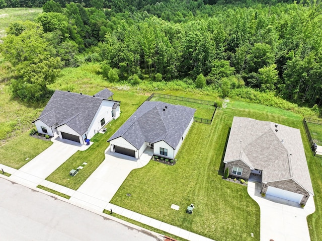 1055 Wittys Way, Clarksville, TN 37043 - view of subject property with a heavily wooded area