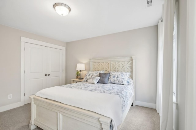 2016 Oliver Dr, Mount Juliet, TN 37122 - bedroom featuring light carpet and a closet