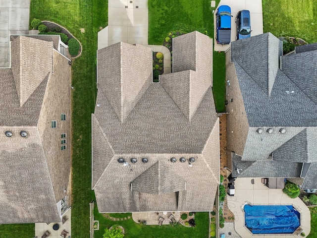 2016 Oliver Dr, Mount Juliet, TN 37122 - drone / aerial view of a pool