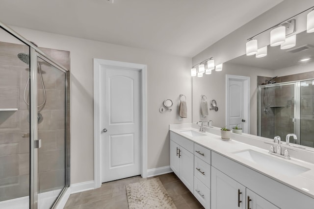652 Taylor Bend Rd, Columbia, TN 38401 - full bath featuring double vanity and a shower stall