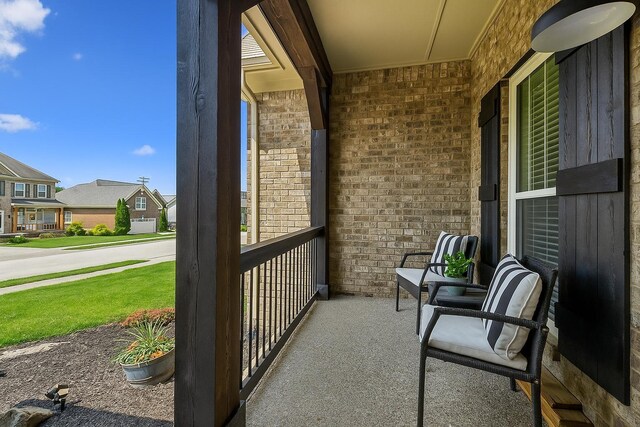 1005 Rudder Dr, Spring Hill, TN 37174 - balcony featuring a residential view