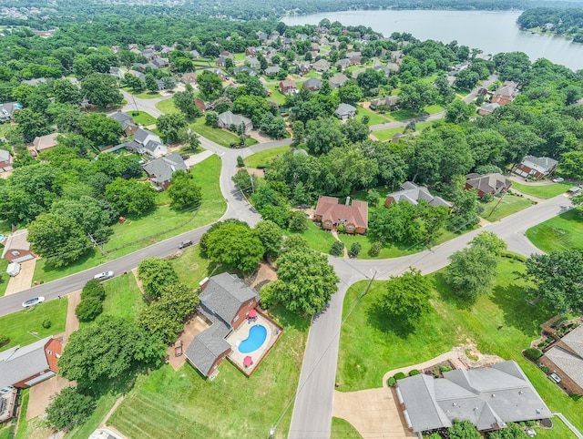 101 Spring Creek Trl, Hendersonville, TN 37075 - aerial perspective of suburban area featuring a large body of water