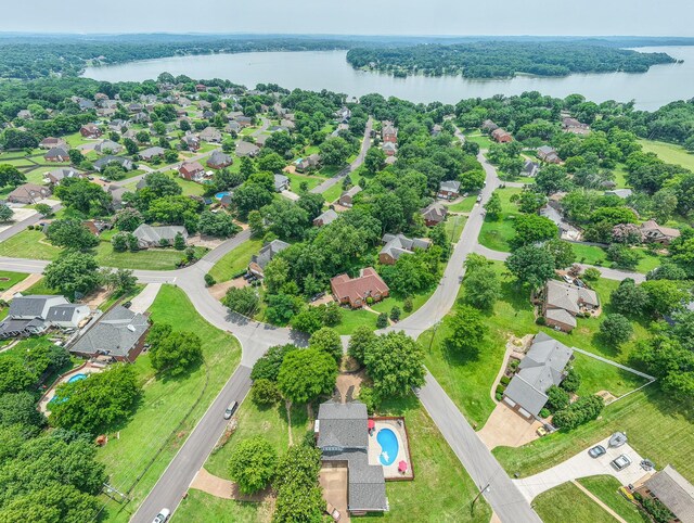 101 Spring Creek Trl, Hendersonville, TN 37075 - aerial view of residential area with a nearby body of water