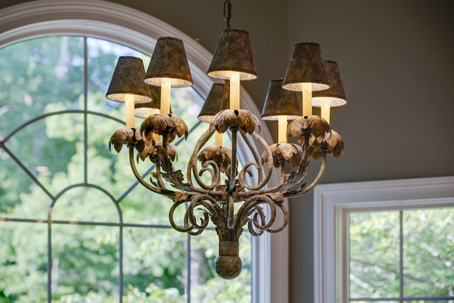 101 Oak Dr, Waverly, TN 37185 - detailed view of a chandelier