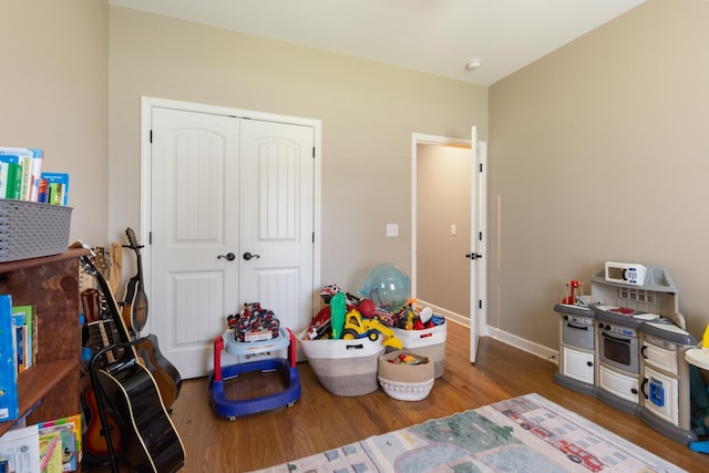 3215 Church St, Burns, TN 37029 - game room featuring wood finished floors and baseboards