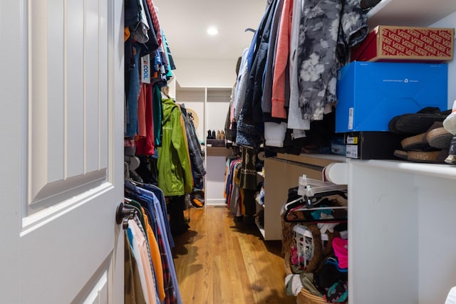 3215 Church St, Burns, TN 37029 - walk in closet featuring wood finished floors