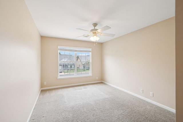 2025 Morrison Ave, Spring Hill, TN 37174 - spare room featuring carpet flooring and ceiling fan
