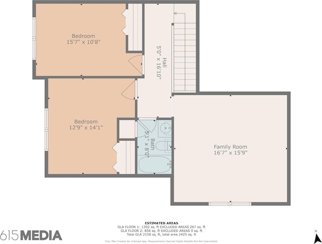 2025 Morrison Ave, Spring Hill, TN 37174 - view of floor plan / room layout