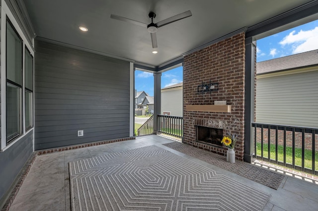 6060 Pasquo Rd, Nashville, TN 37221 - view of unfurnished sunroom