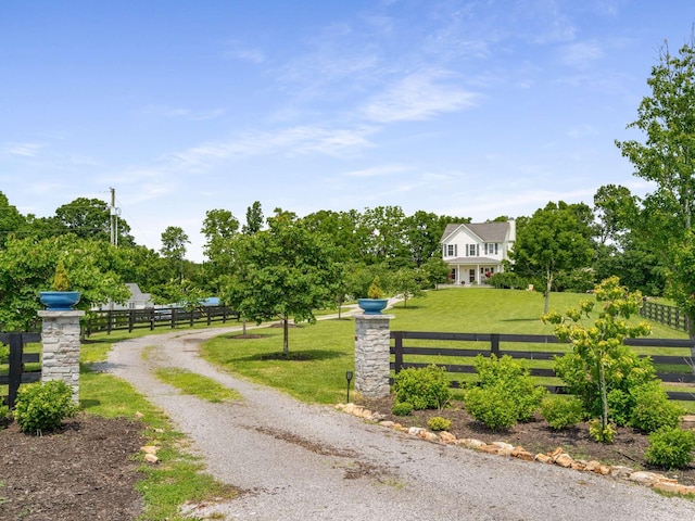 7811 Lampley Rd, Primm Springs, TN 38476 - view of dirt / gravel road