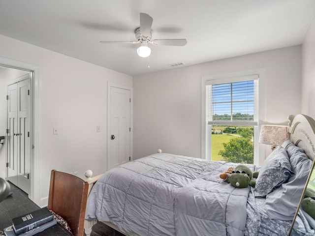 7811 Lampley Rd, Primm Springs, TN 38476 - bedroom featuring ceiling fan