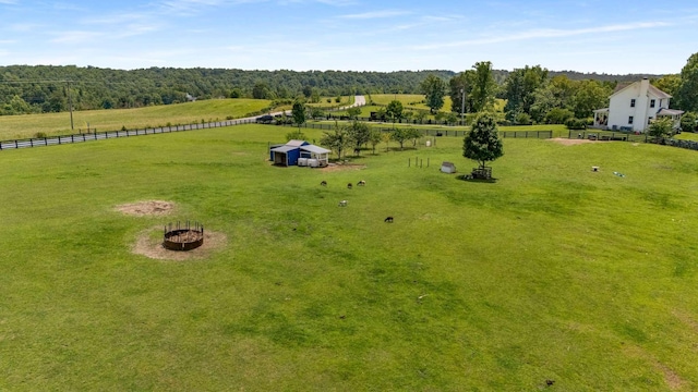 7811 Lampley Rd, Primm Springs, TN 38476 - overview of rural landscape with agricultural land