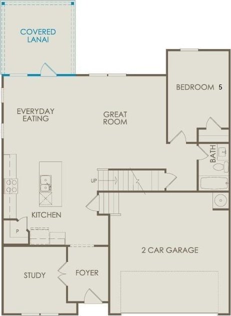 458 Jet Stream Dr, La Vergne, TN 37086 - view of room layout