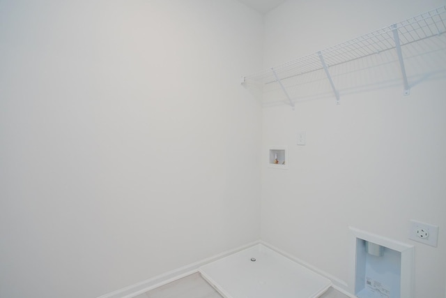 458 Jet Stream Dr, La Vergne, TN 37086 - laundry room with hookup for an electric dryer and washer hookup