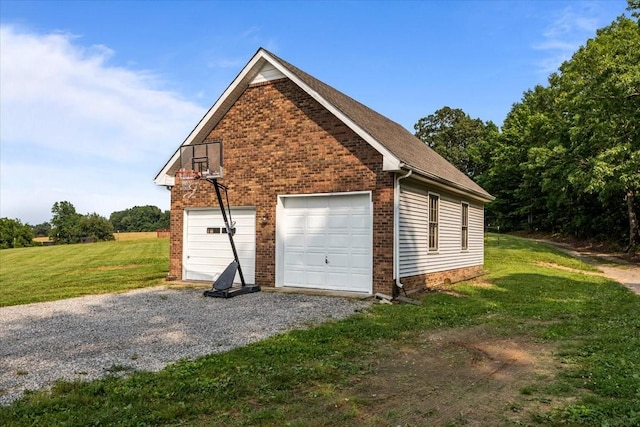 5455 Bales Rd, Cunningham, TN 37052 - view of detached garage
