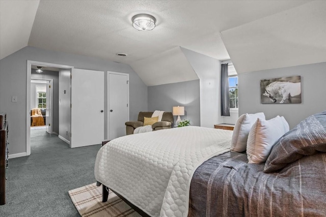 5455 Bales Rd, Cunningham, TN 37052 - bedroom featuring vaulted ceiling and carpet flooring