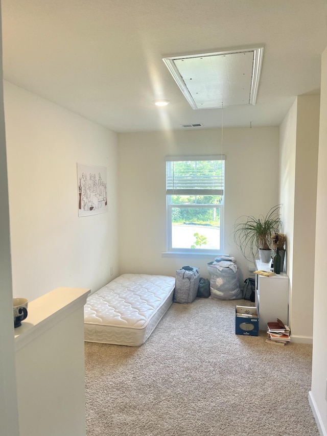 143 Belle Way, Athens, TN 37303 - carpeted bedroom featuring attic access