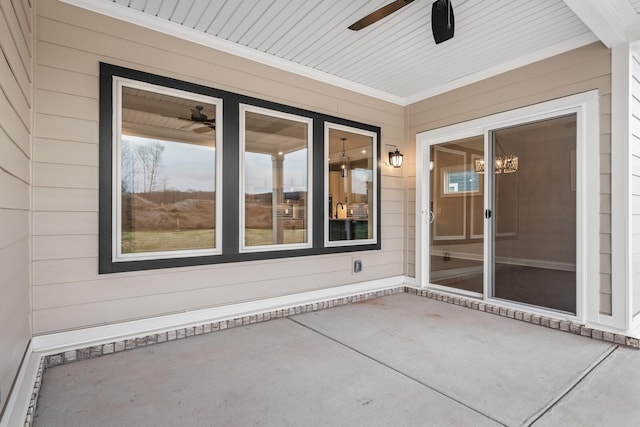 516 Little Penny Dr, Smyrna, TN 37167 - view of patio featuring a ceiling fan