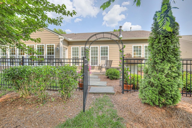 507 Bugler Rd, Mount Juliet, TN 37122 - back of house with a patio and a shingled roof