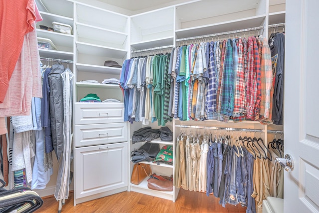 507 Bugler Rd, Mount Juliet, TN 37122 - walk in closet featuring wood finished floors